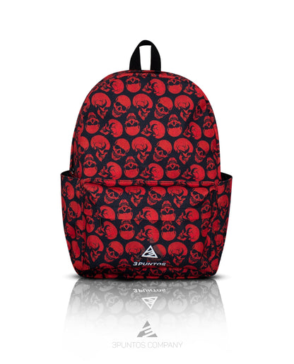 Morral Clásico Calaveras Rojas - 3PUNTOS