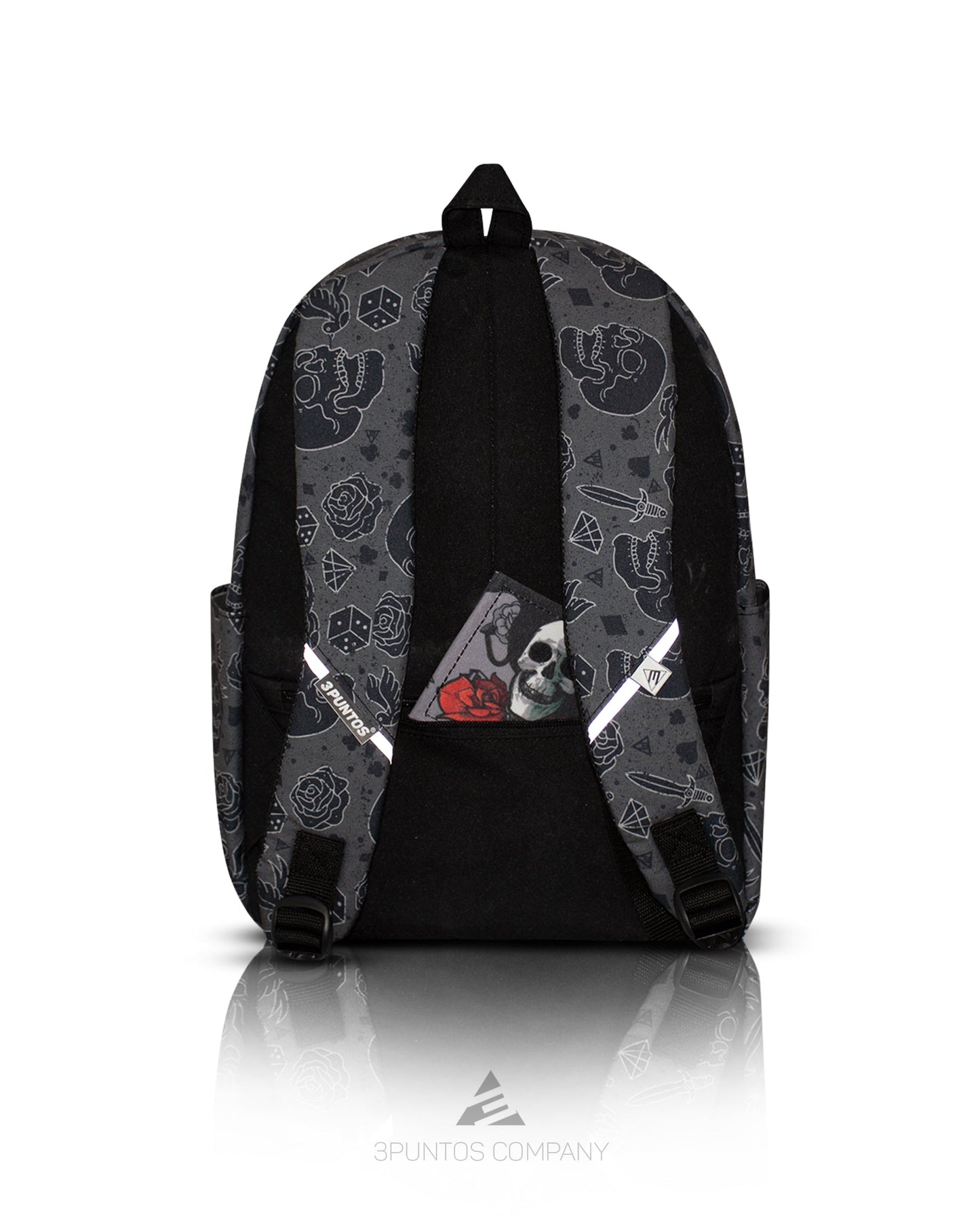 Morral Clásico Calaveras Rosaespada - 3PUNTOS
