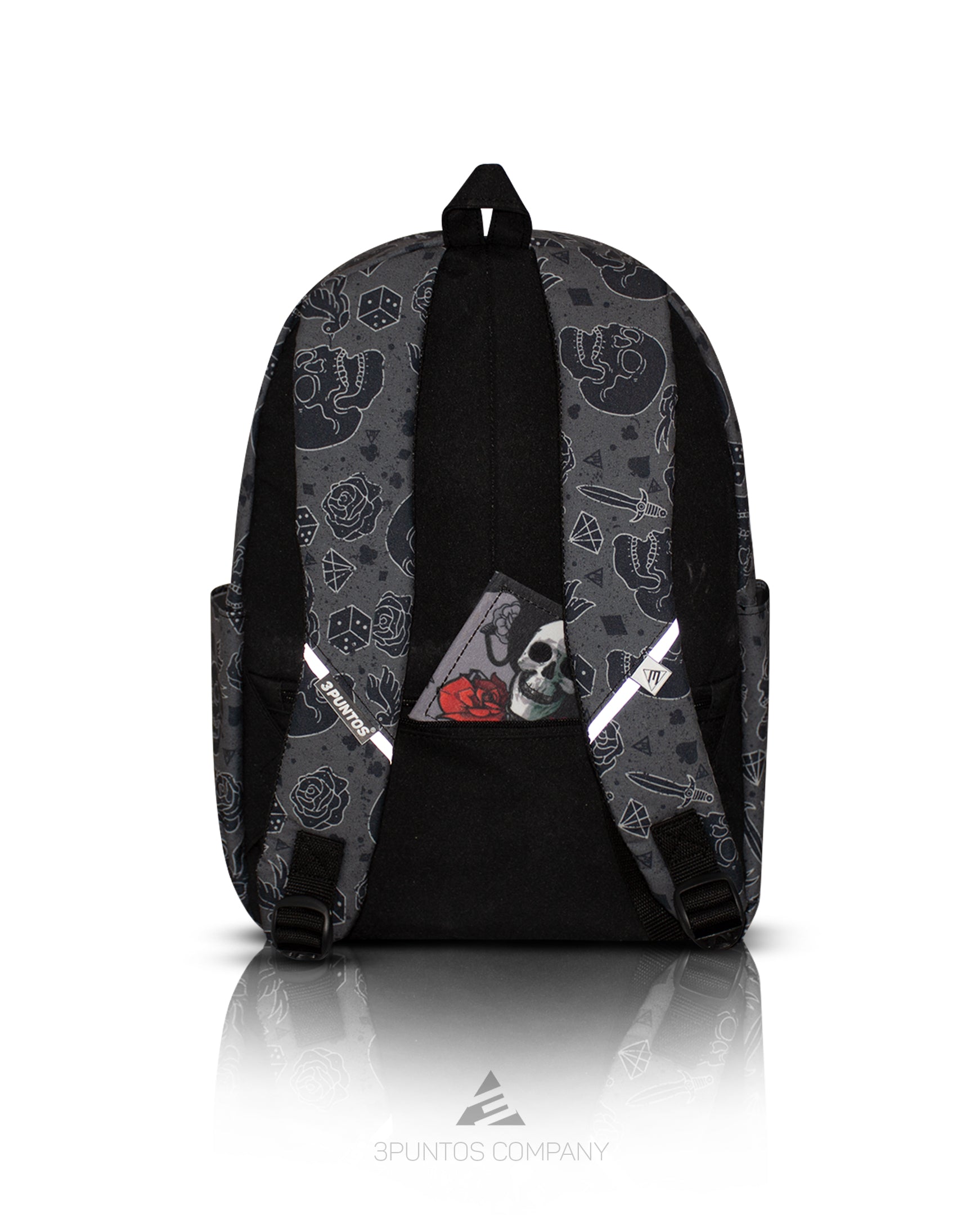 Morral Clásico Calaveras Rosaespada - 3PUNTOS