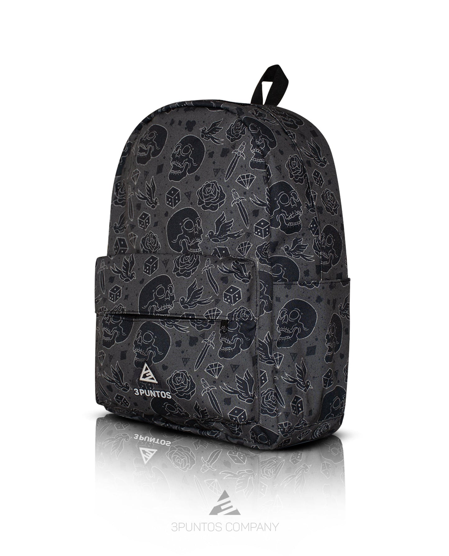 Morral Clásico Calaveras Rosaespada - 3PUNTOS