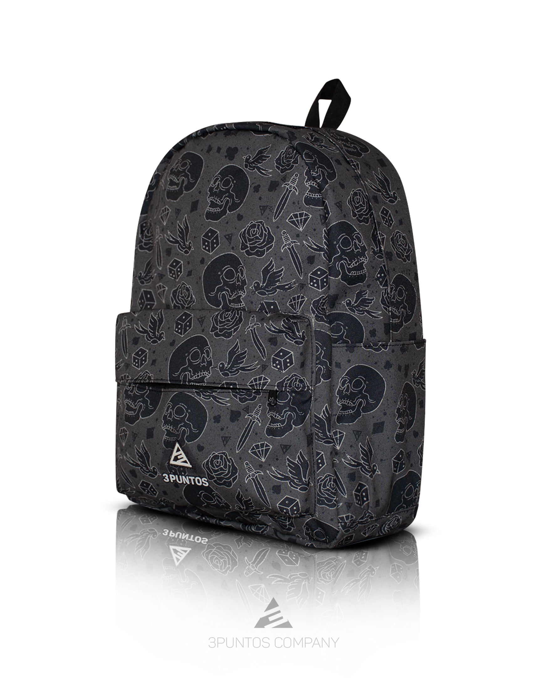 Morral Clásico Calaveras Rosaespada - 3PUNTOS