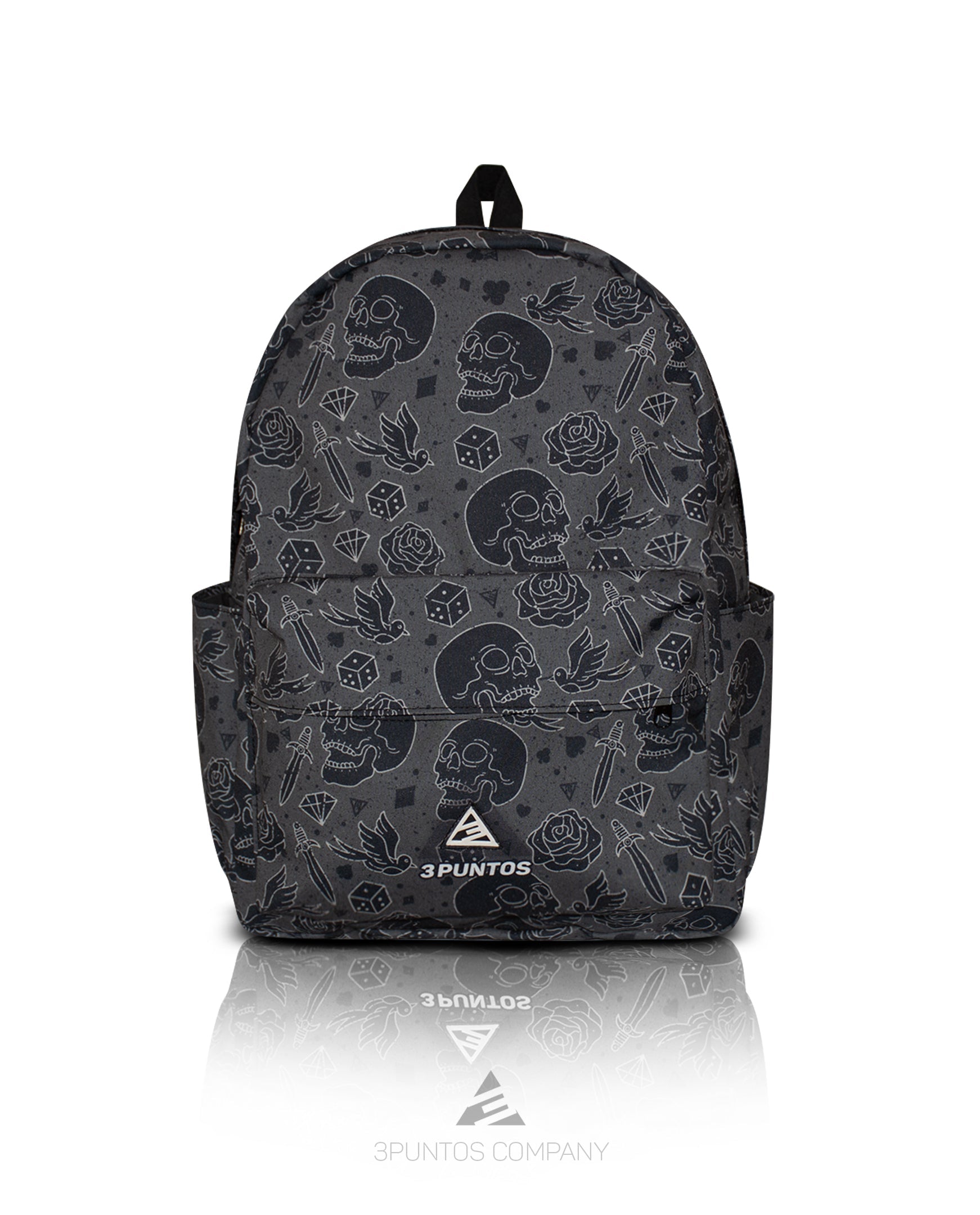Morral Clásico Calaveras Rosaespada - 3PUNTOS