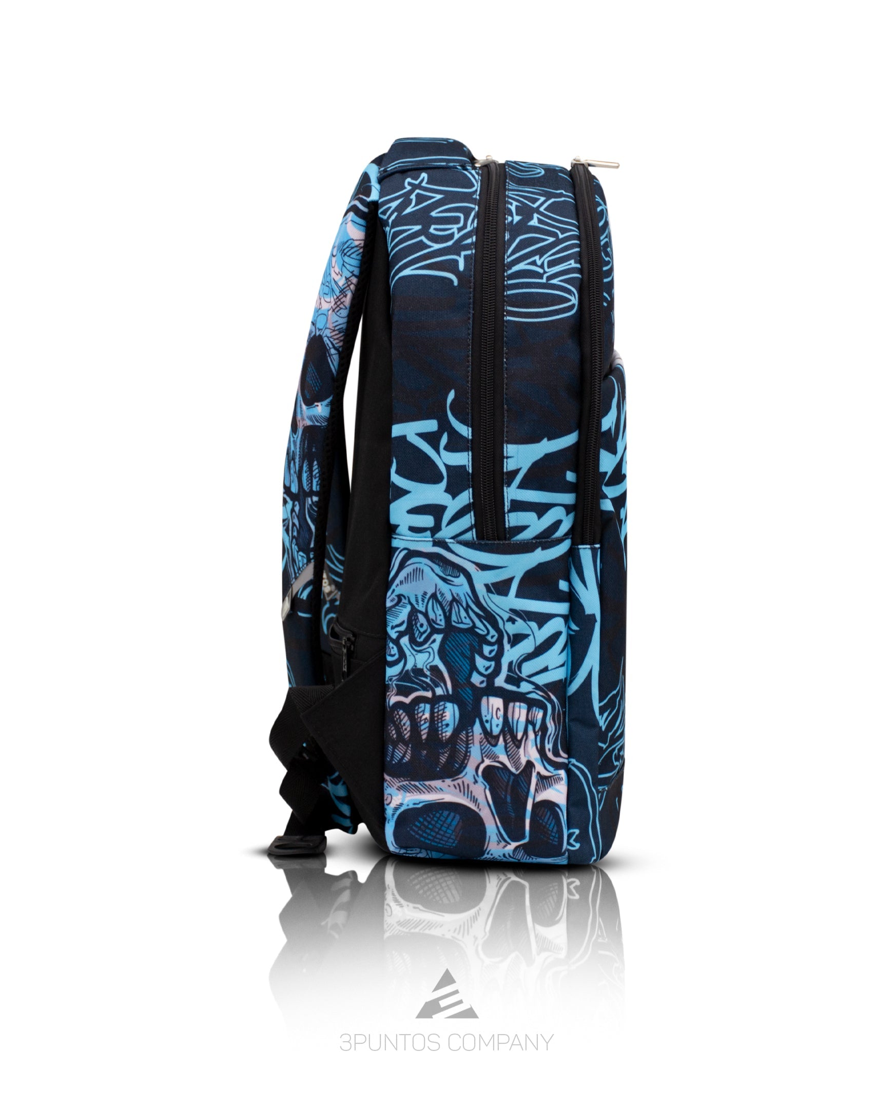 Morral New Style - Calavera Azul - 3PUNTOS