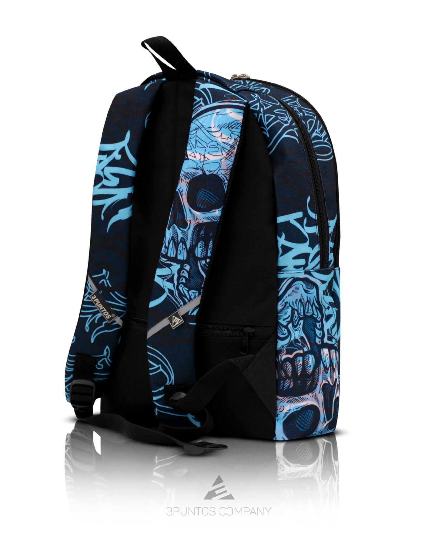 Morral New Style - Calavera Azul - 3PUNTOS