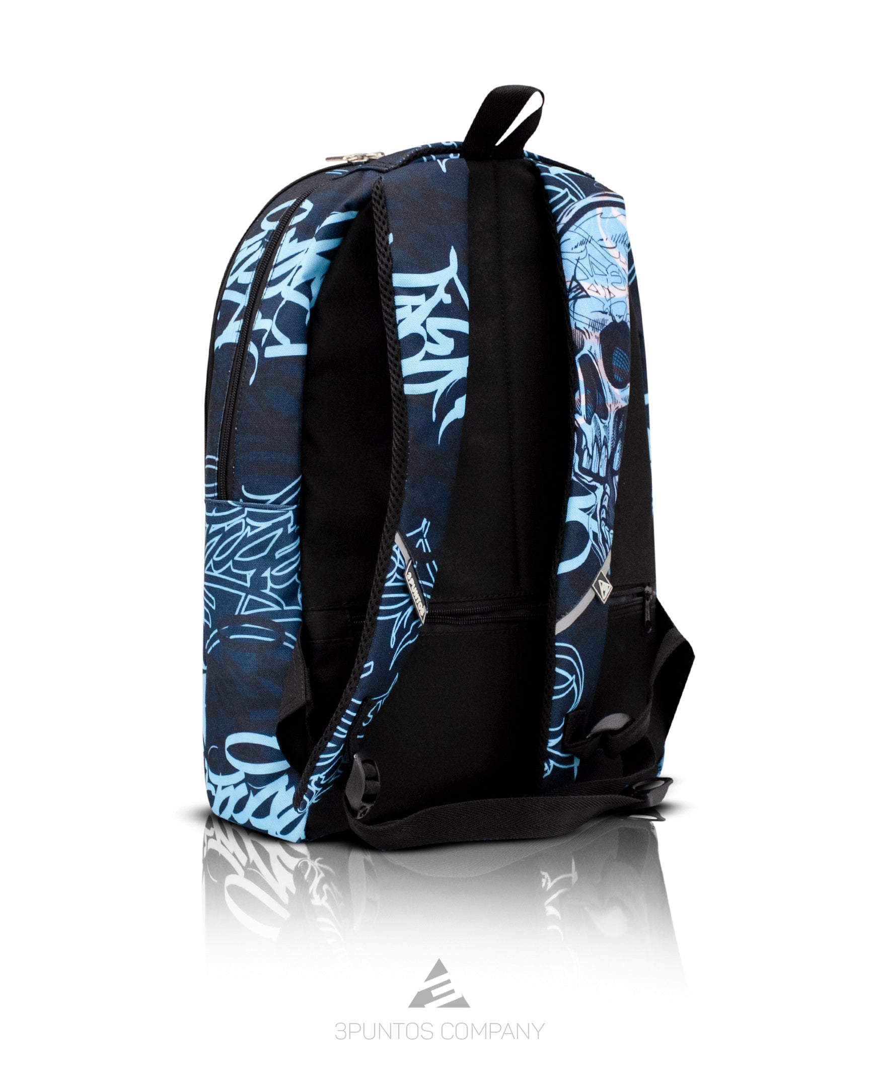 Morral New Style - Calavera Azul - 3PUNTOS