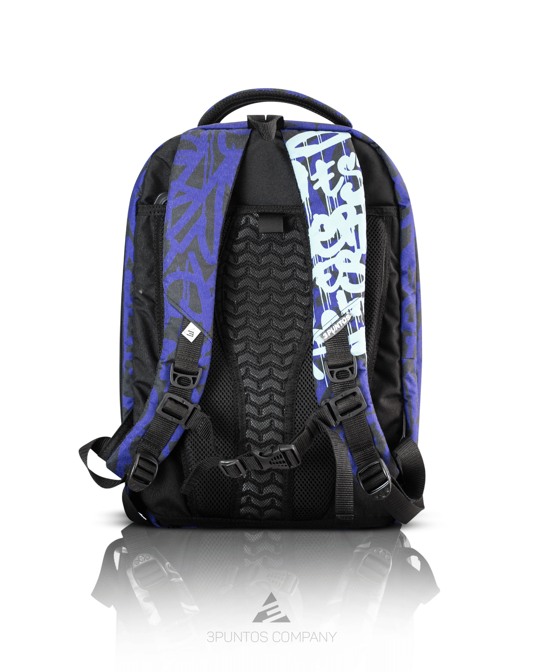 Morral Viajero No Es Suerte Es Disciplina Azul - 3PUNTOS
