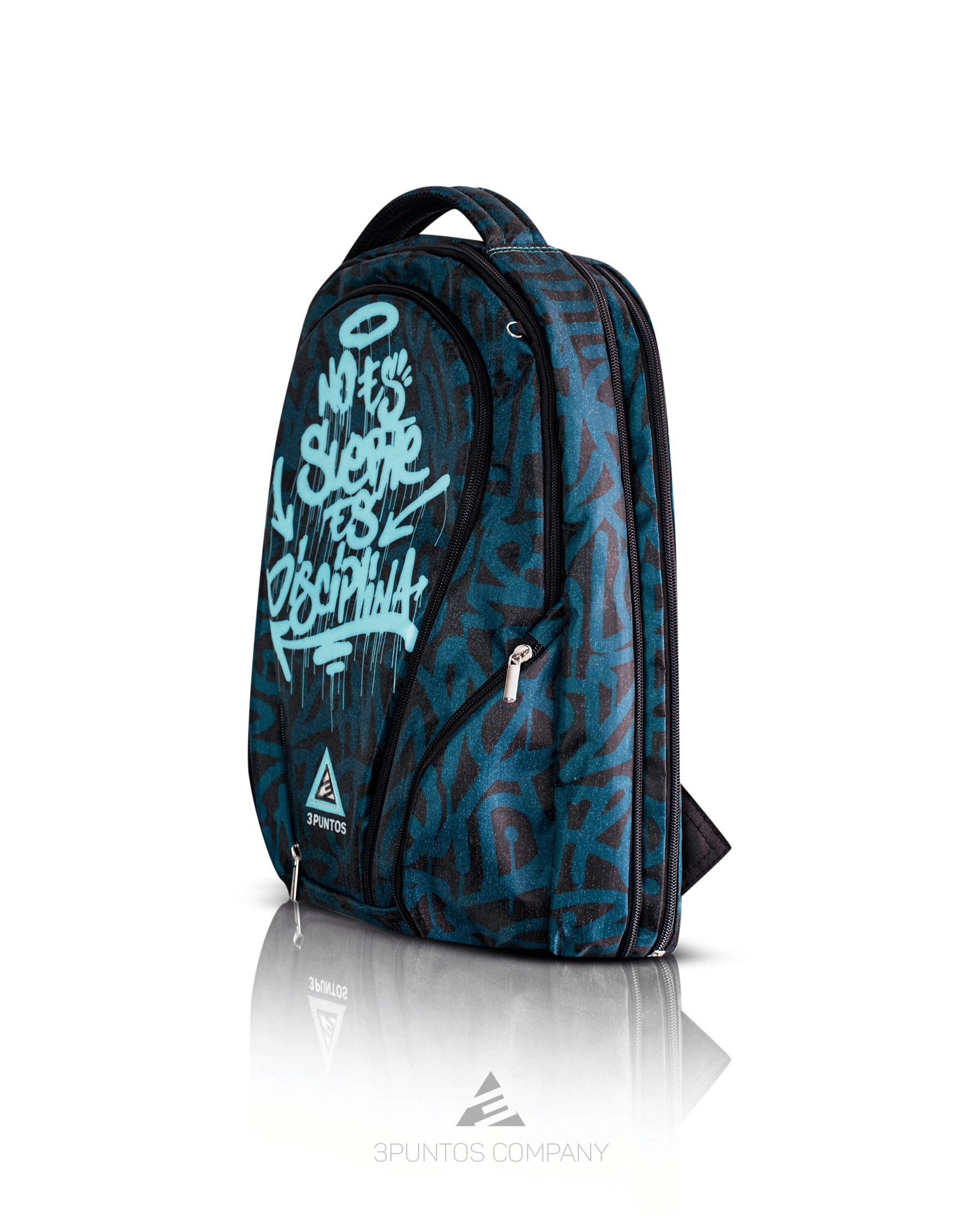 Morral Viajero No Es Suerte Es Disciplina Verde - 3PUNTOS