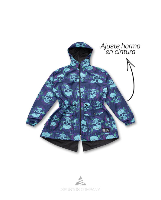 Parka Gaban Mujer Calaveras - 3PUNTOS