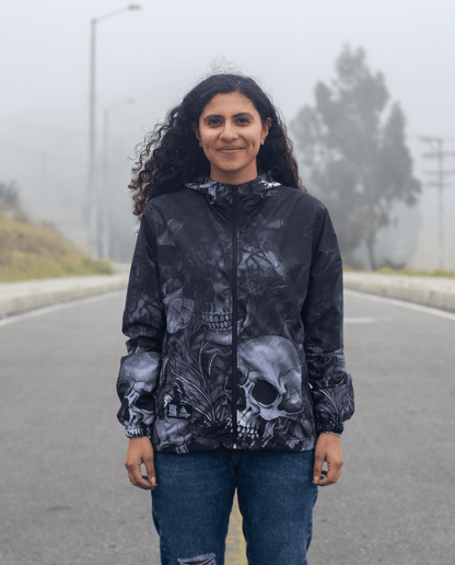 Rompe Vientos Calavera Humo - 3PUNTOS