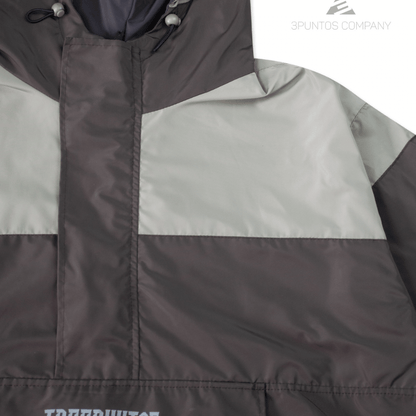 Rompe Vientos Canguro Combinada Beige - Café - 3PUNTOS